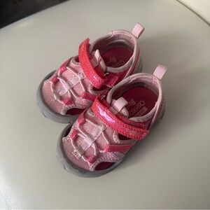 Oshkosh B’gosh 2 Pair Purple and Pink Toddler Shoes